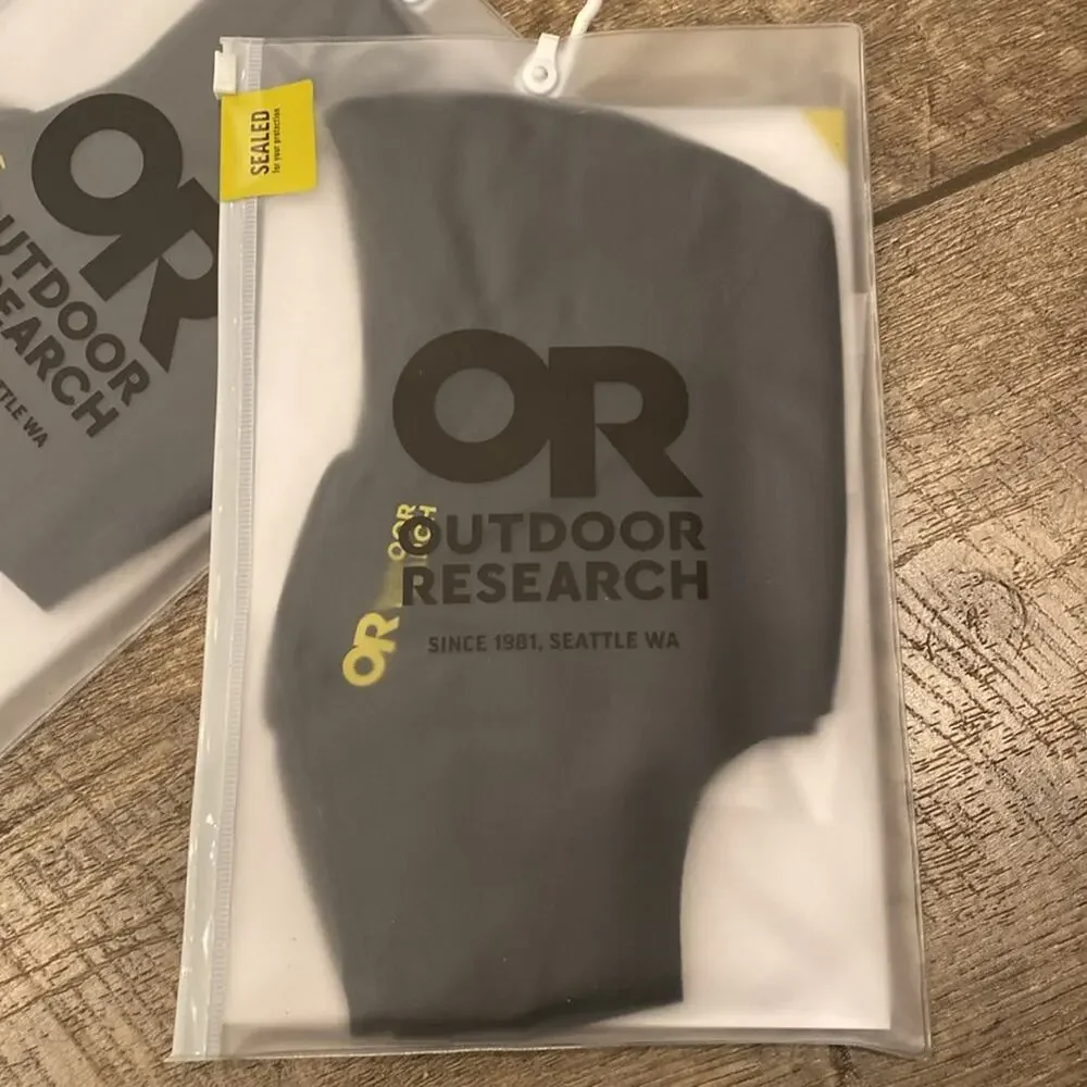 NWT Bundle of 5 Outdoor Research Essential Bandana Kit Black One Size